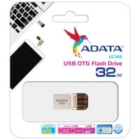 флешка A-Data 32GB UC360 Gold