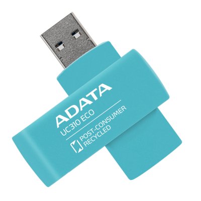 флешка A-Data 64GB UC310 ECO Green Зеленый