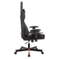 игровое кресло A4Tech Bloody GC-800 черный-красный