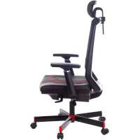 игровое кресло A4Tech Bloody GC-900 черный-красный