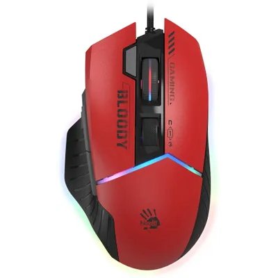 мышь A4Tech Bloody W95 Max Sports Red Красный-черный