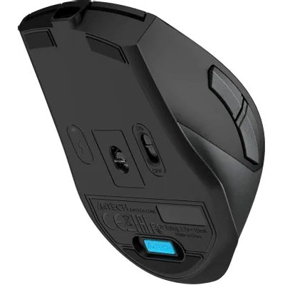 мышь A4Tech Fstyler FG45CS Air2 Stone Grey Серый-черный