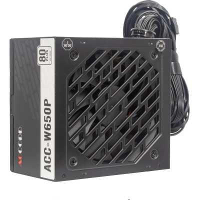 блок питания Accord 650W ACC-W650P Черный