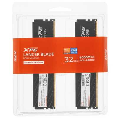оперативная память ADATA XPG Lancer Blade Black AX5U6000C3032G-DTLABBK Черный