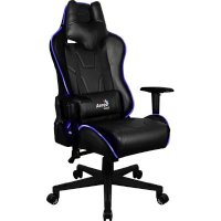 игровое кресло AeroCool AC120 RGB-B черный