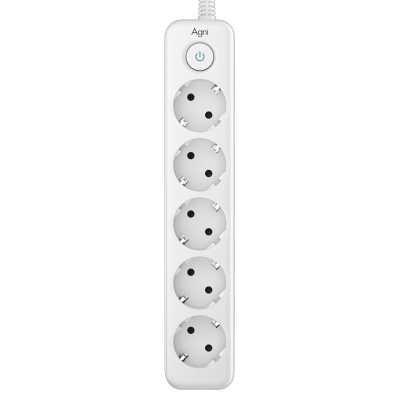 сетевой фильтр AGNI TP-FD5E-5m-white белый