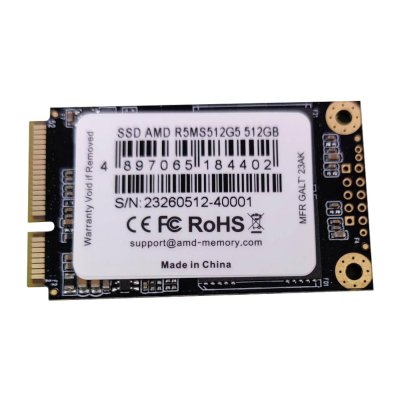 SSD диск AMD Radeon R5 Series 512Gb R5MS512G5 Черный