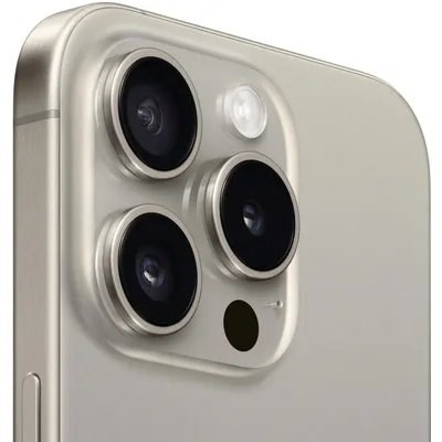 смартфон Apple iPhone 15 Pro 256GB Natural Titanium MTQA3CH/A бежевый титан