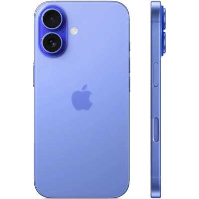 смартфон Apple iPhone 16 256GB Ultramarine MYFM3CH/A синий