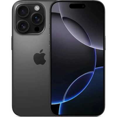 смартфон Apple iPhone 16 Pro 256GB Black Titanium MYLT3CH/A черный