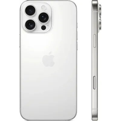смартфон Apple iPhone 16 Pro Max 256GB White Titanium MYTN3ZA/A белый