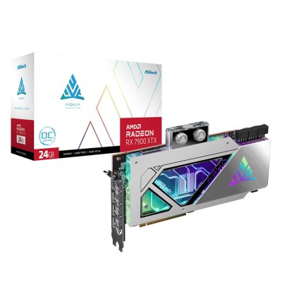 видеокарта ASRock AMD Radeon RX 7900 XTX AQUA AQ 24GO
