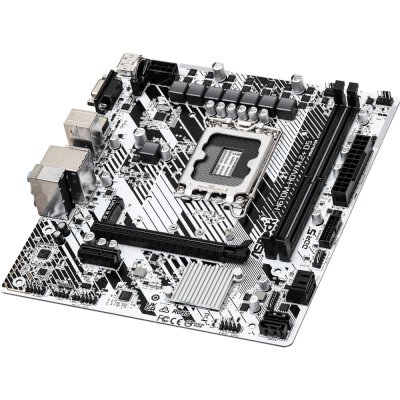 материнская плата ASRock H610M-HDV/M.2+ D5 Белый