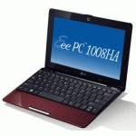 нетбук ASUS EEE PC 1008HA 1/160/Red/Win XP