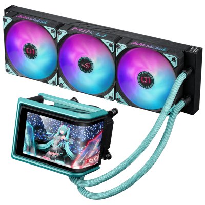 кулер ASUS ROG Ryuo IV 360 ARGB Hatsune Miku Edition