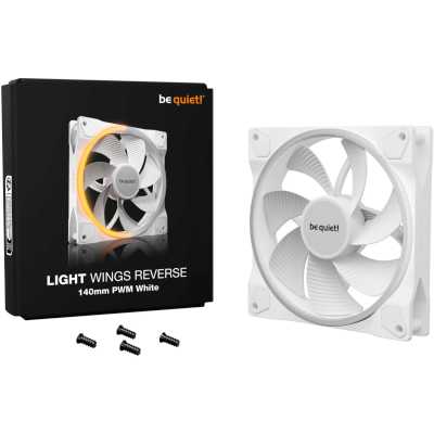 кулер Be Quiet Light Wings 140mm PWM Reverse White