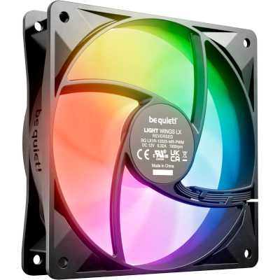 кулер Be Quiet Light Wings LX 120mm PWM Reverse Black