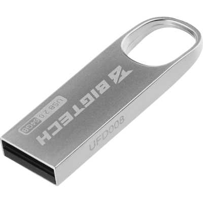флешка BigTech 64GB UFD008 Серый