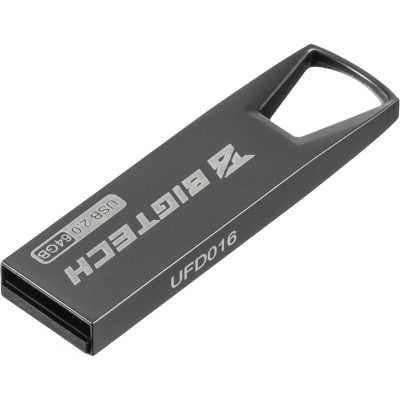 флешка BigTech 64GB UFD016 Черный