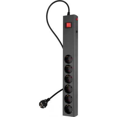 сетевой фильтр Buro 600SE-16-1.8-B черный