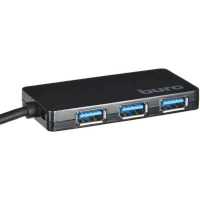 разветвитель USB Buro BU-HUB4-0.2-U3.0 черный