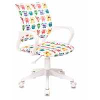 кресло детское Бюрократ BUROKIDS 1 W-MONSTER мультиколор