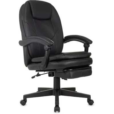 офисное кресло Бюрократ CH-868N-BF/BLACK-PU черный