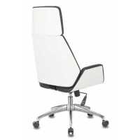 офисное кресло Бюрократ OPTIMUM-WH-BLACK черный/белый