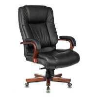 офисное кресло Бюрократ T-9925WALNUT/BLACK черный