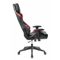 игровое кресло Бюрократ VIKING 5 AERO RED черно-красный