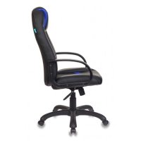 игровое кресло Бюрократ VIKING-8-BL+Blue черно-синий