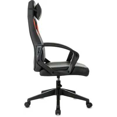 игровое кресло Бюрократ ZOMBIE 50 Black/Red черно-красный