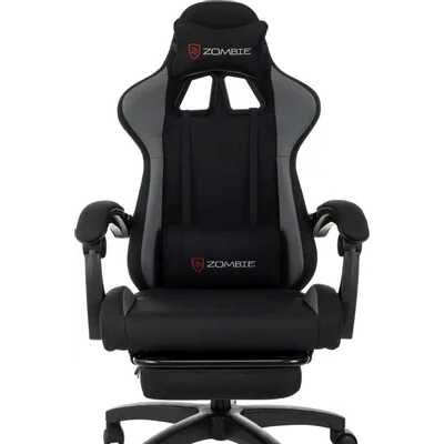 игровое кресло Бюрократ ZOMBIE Shadow Black/Grey черный-серый