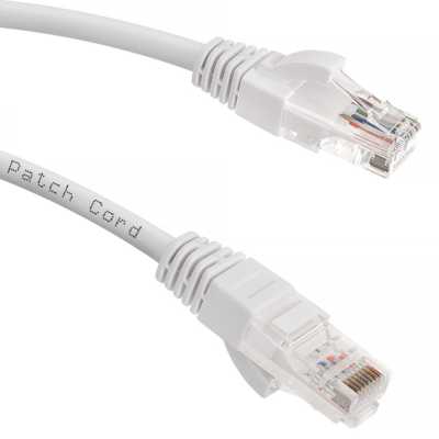 патч-корд Cabeus PC-UTP-RJ45-CAT.5E-5M-WH-LSZH Белый