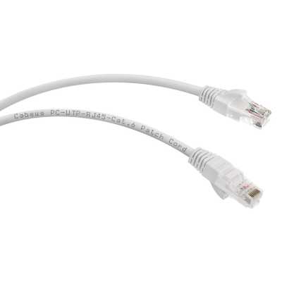 патч-корд Cabeus PC-UTP-RJ45-Cat.6-1.5m-WH-LSZH