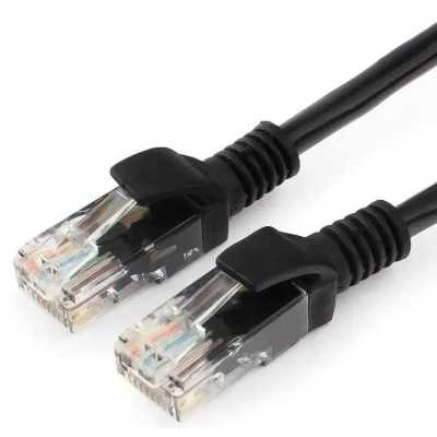 патч-корд Cablexpert PP6U-0.5M/BK Черный