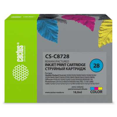 картридж Cactus CS-C8728 многоцветный