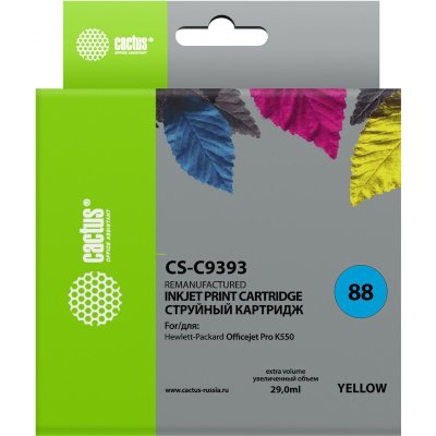 картридж Cactus CS-C9393 желтый