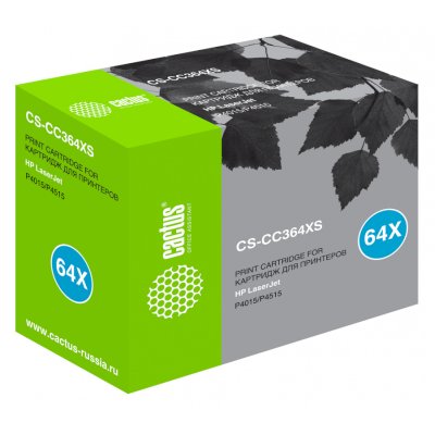 картридж Cactus CS-CC364XS черный