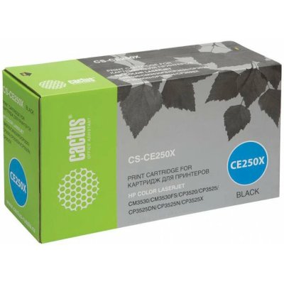 картридж Cactus CS-CE250X черный