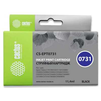картридж Cactus CS-EPT0731 черный