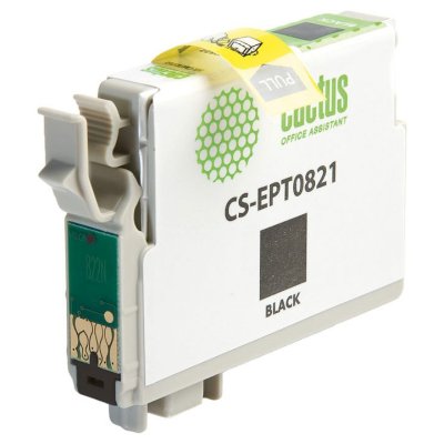 картридж Cactus CS-EPT0821 черный