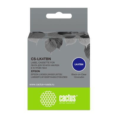 картридж Cactus CS-LK4TBN черный