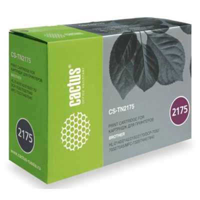 картридж Cactus CS-TN2175S черный