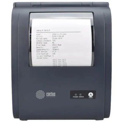 принтер этикеток Cactus CS-TP-D440UB черный