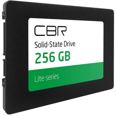 SSD диск CBR Lite 256Gb SSD-256GB-2.5-LT22 Черный