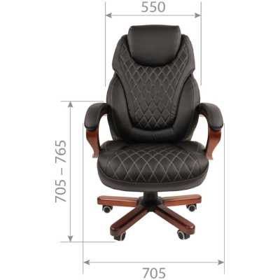 офисное кресло Chairman 406 Black 7117089