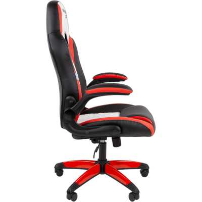 игровое кресло Chairman Game 15 Black-Red-White 7197730