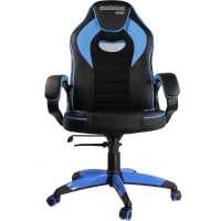 игровое кресло Chairman Game 16 Black-Blue черно-голубой