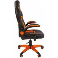 игровое кресло Chairman Game 18 Black/Orange 7069663